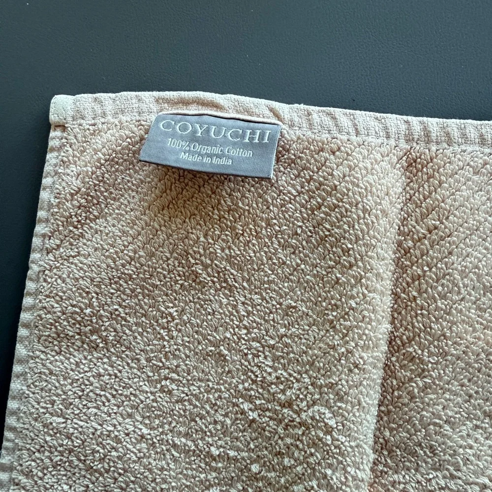 Coyuchi Face towel